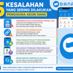 5 Kesalahan yang Sering Dilakukan Pengguna Akun DANA