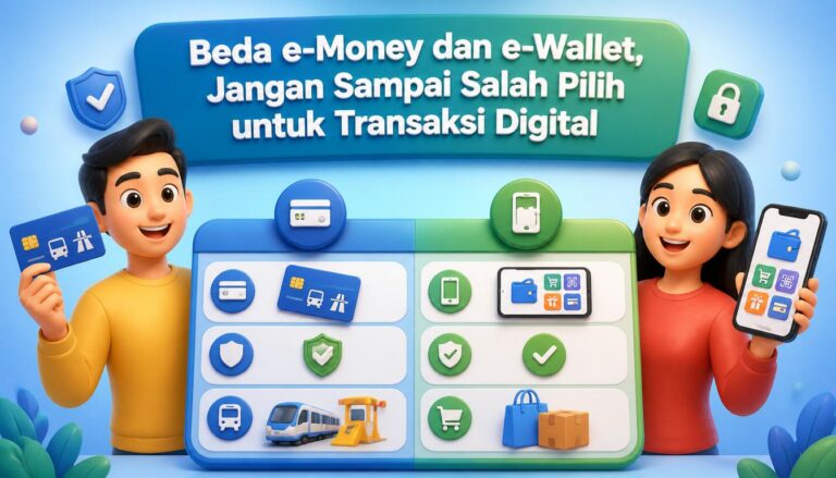 Beda e Money dan e Wallet, Jangan Sampai Salah Pilih untuk Transaksi Digital