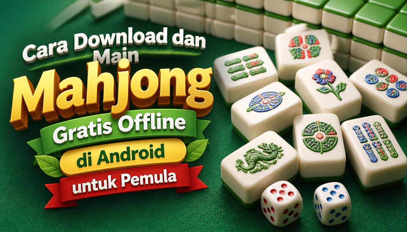 Cara Download dan Main Mahjong Gratis Offline di Android untuk Pemula