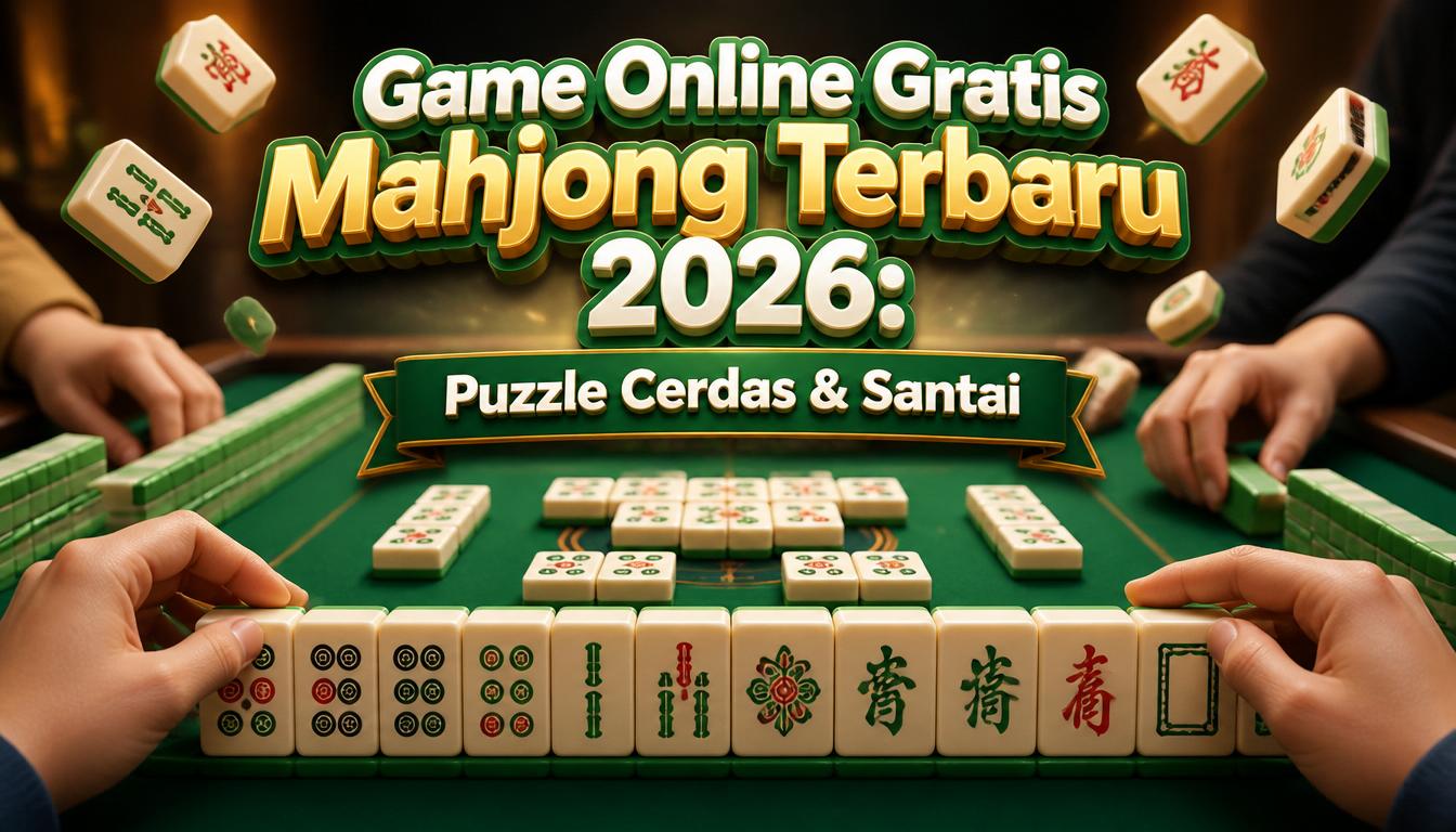 Game Online Gratis Mahjong Terbaru 2026 Puzzle Cerdas & Santai