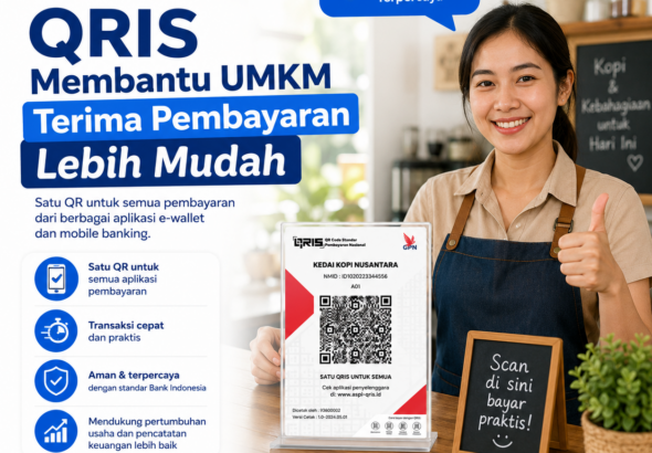QRIS Membantu UMKM Terima Pembayaran Lebih Mudah