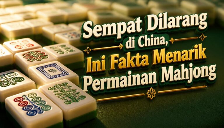 Sempat Dilarang di China, Ini Fakta Menarik Permainan Mahjong